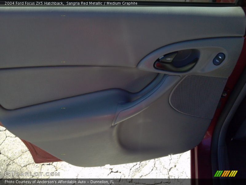 Sangria Red Metallic / Medium Graphite 2004 Ford Focus ZX5 Hatchback