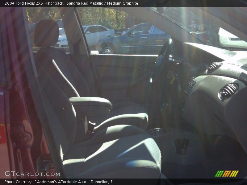 Sangria Red Metallic / Medium Graphite 2004 Ford Focus ZX5 Hatchback