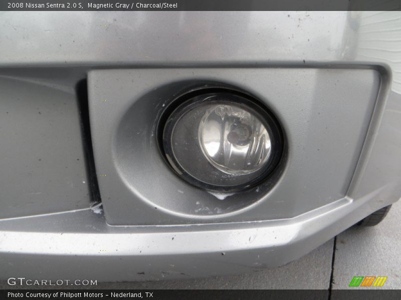 Magnetic Gray / Charcoal/Steel 2008 Nissan Sentra 2.0 S