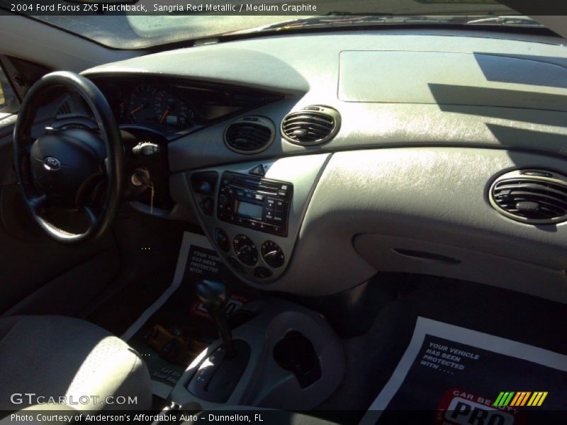 Sangria Red Metallic / Medium Graphite 2004 Ford Focus ZX5 Hatchback