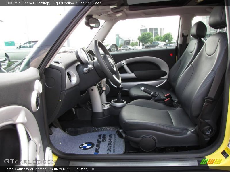 Liquid Yellow / Panther Black 2006 Mini Cooper Hardtop