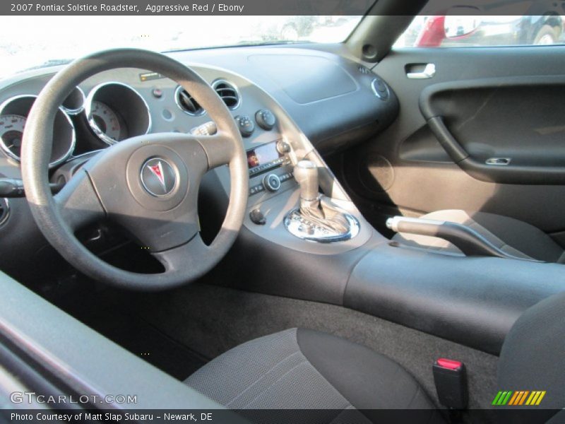 Aggressive Red / Ebony 2007 Pontiac Solstice Roadster