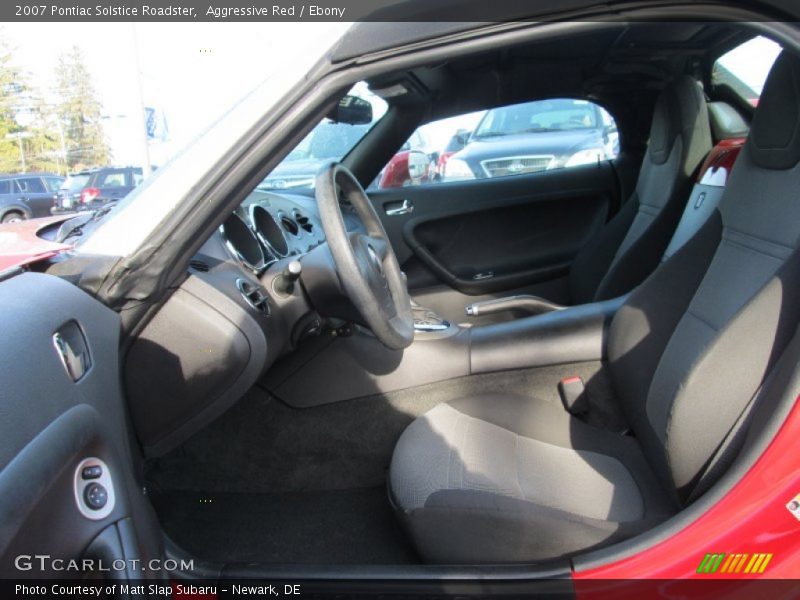 Aggressive Red / Ebony 2007 Pontiac Solstice Roadster