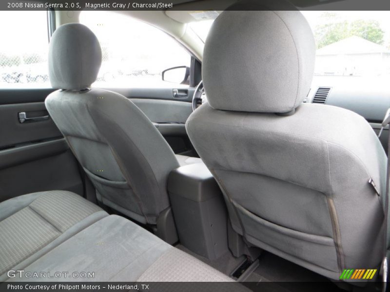 Magnetic Gray / Charcoal/Steel 2008 Nissan Sentra 2.0 S