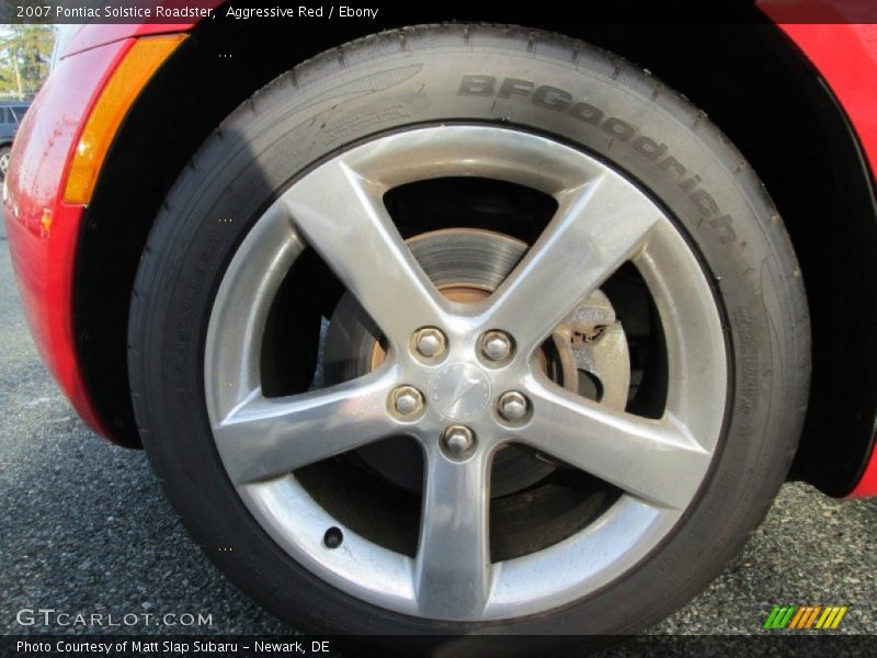 Aggressive Red / Ebony 2007 Pontiac Solstice Roadster