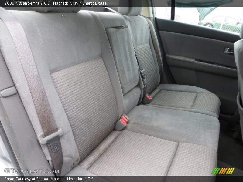 Magnetic Gray / Charcoal/Steel 2008 Nissan Sentra 2.0 S