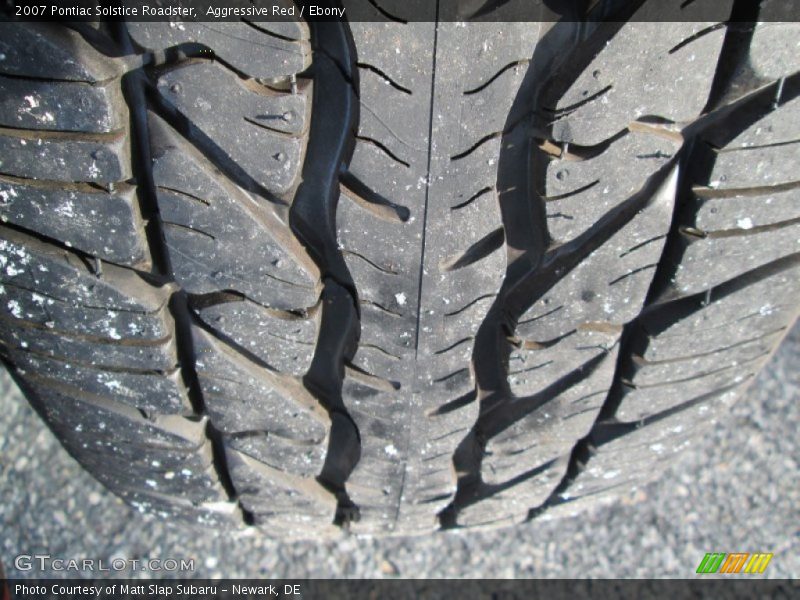 Aggressive Red / Ebony 2007 Pontiac Solstice Roadster