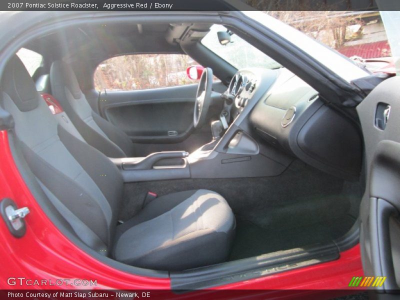 Aggressive Red / Ebony 2007 Pontiac Solstice Roadster