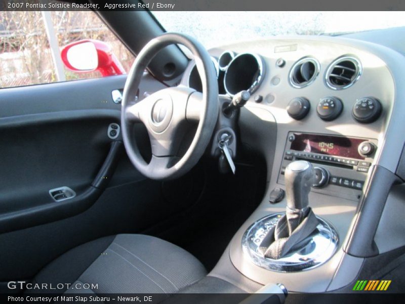 Aggressive Red / Ebony 2007 Pontiac Solstice Roadster