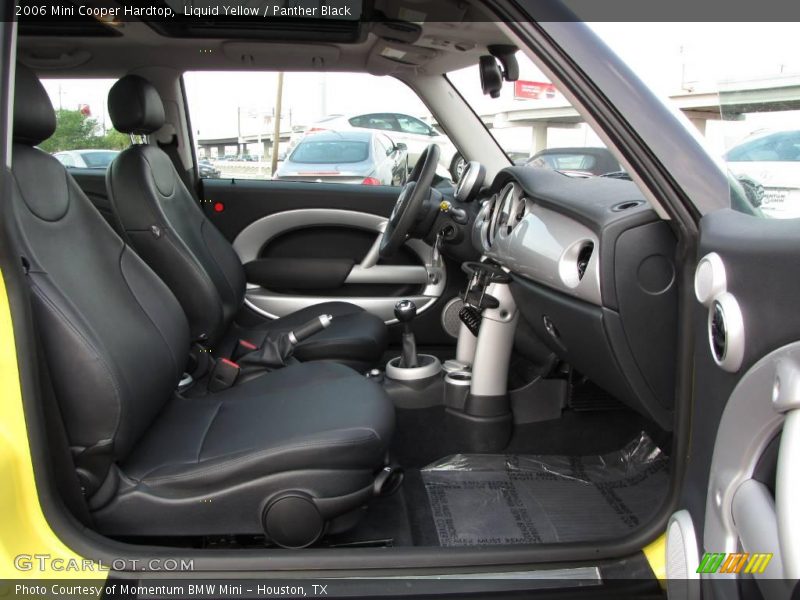 Liquid Yellow / Panther Black 2006 Mini Cooper Hardtop