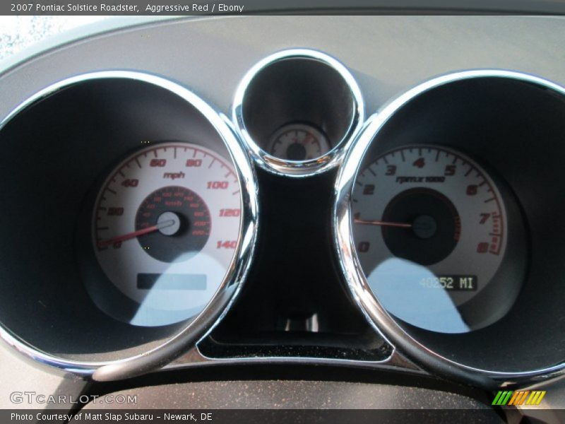 Aggressive Red / Ebony 2007 Pontiac Solstice Roadster