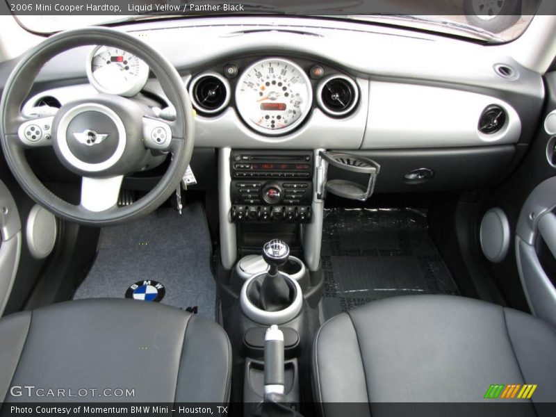 Liquid Yellow / Panther Black 2006 Mini Cooper Hardtop