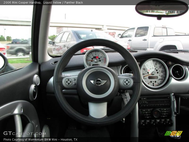 Liquid Yellow / Panther Black 2006 Mini Cooper Hardtop