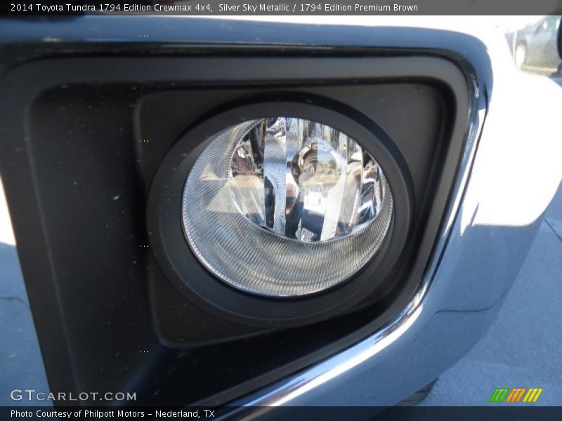 Silver Sky Metallic / 1794 Edition Premium Brown 2014 Toyota Tundra 1794 Edition Crewmax 4x4