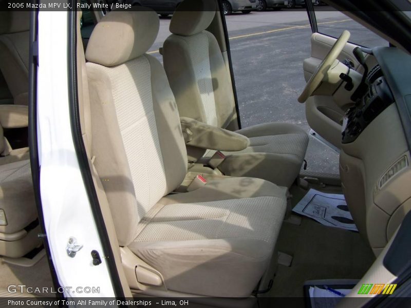 Rally White / Beige 2006 Mazda MPV LX