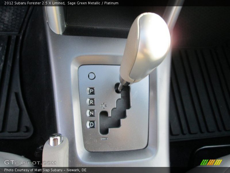 Sage Green Metallic / Platinum 2012 Subaru Forester 2.5 X Limited
