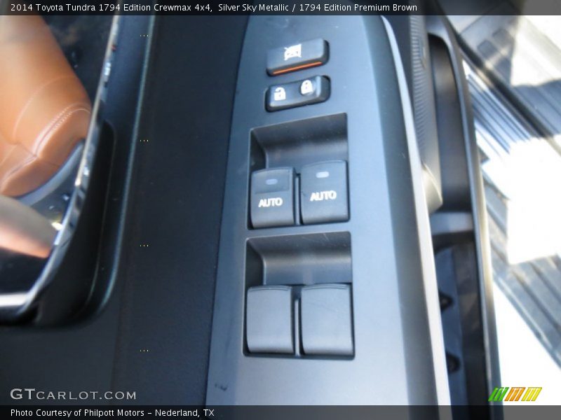 Silver Sky Metallic / 1794 Edition Premium Brown 2014 Toyota Tundra 1794 Edition Crewmax 4x4