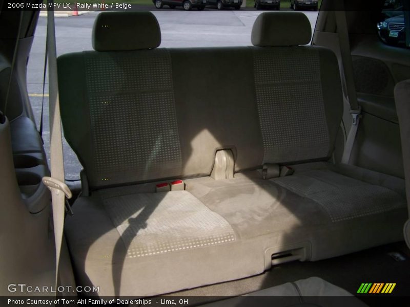 Rally White / Beige 2006 Mazda MPV LX