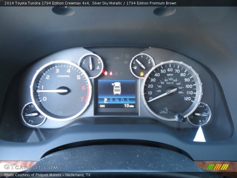  2014 Tundra 1794 Edition Crewmax 4x4 1794 Edition Crewmax 4x4 Gauges