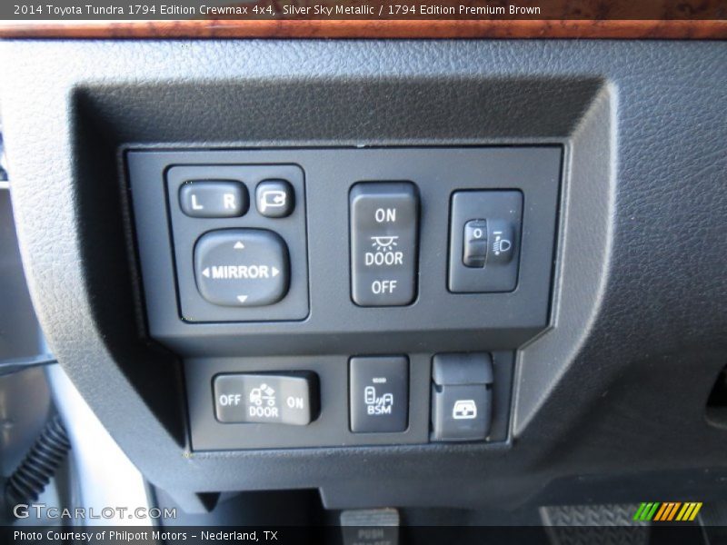 Controls of 2014 Tundra 1794 Edition Crewmax 4x4