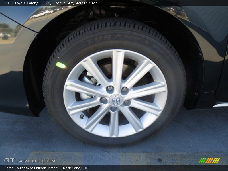 Cosmic Gray Metallic / Ash 2014 Toyota Camry XLE V6