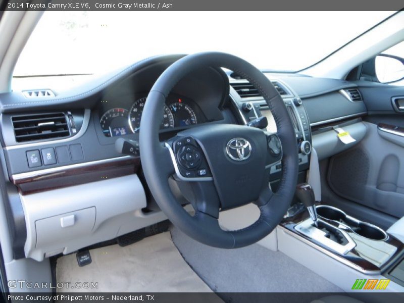 Cosmic Gray Metallic / Ash 2014 Toyota Camry XLE V6