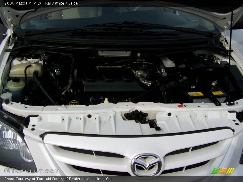 Rally White / Beige 2006 Mazda MPV LX