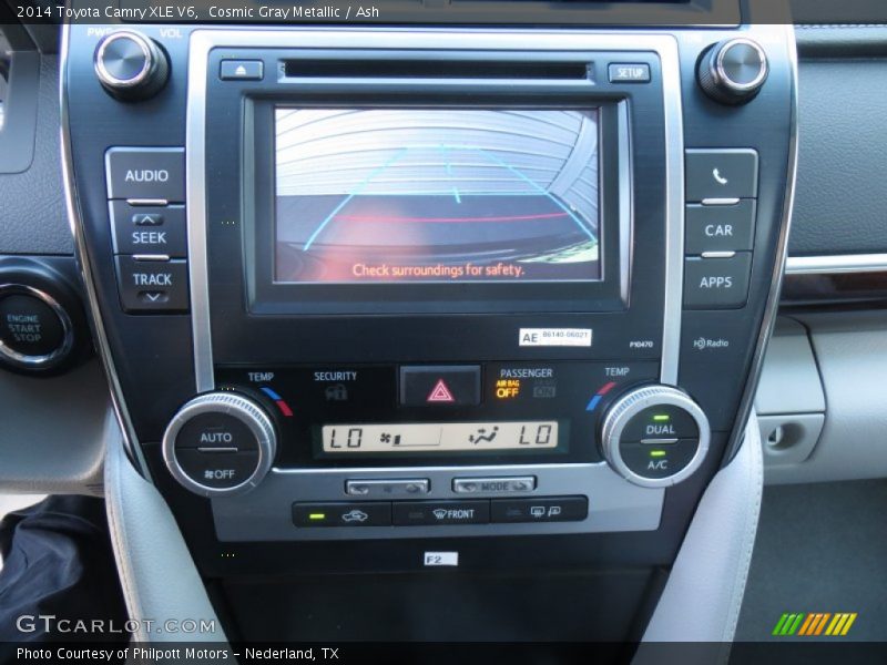 Cosmic Gray Metallic / Ash 2014 Toyota Camry XLE V6
