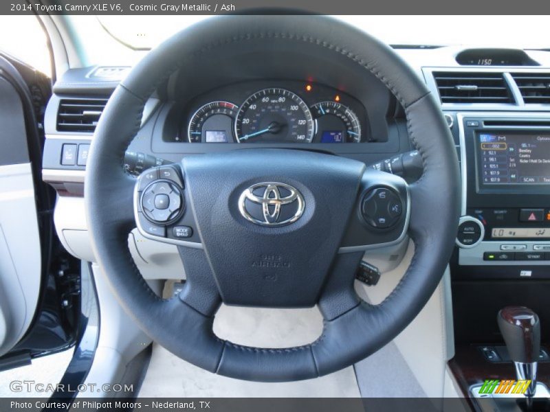 Cosmic Gray Metallic / Ash 2014 Toyota Camry XLE V6