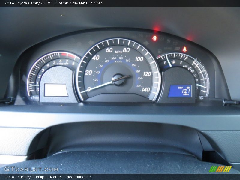 Cosmic Gray Metallic / Ash 2014 Toyota Camry XLE V6