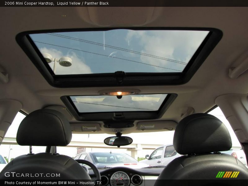 Liquid Yellow / Panther Black 2006 Mini Cooper Hardtop