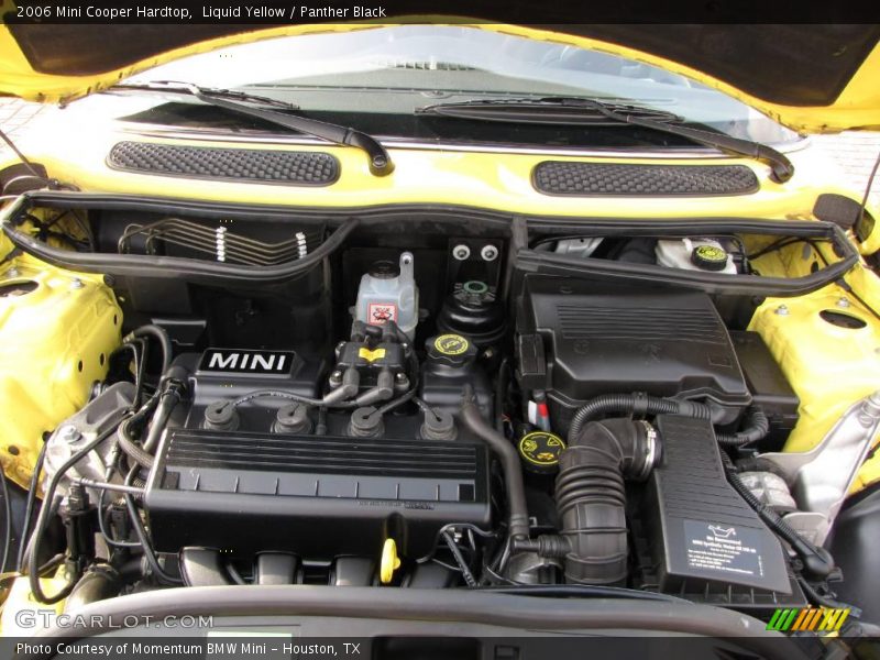 Liquid Yellow / Panther Black 2006 Mini Cooper Hardtop