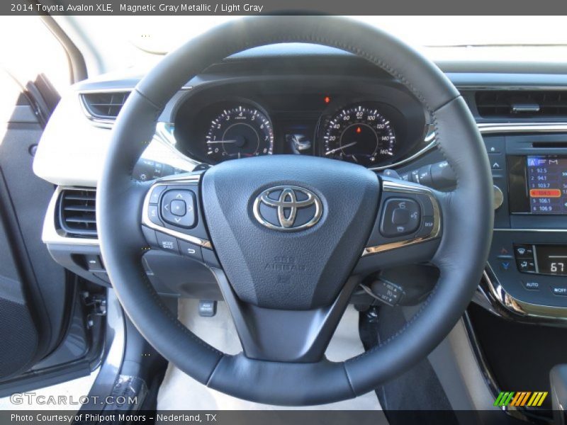 Magnetic Gray Metallic / Light Gray 2014 Toyota Avalon XLE