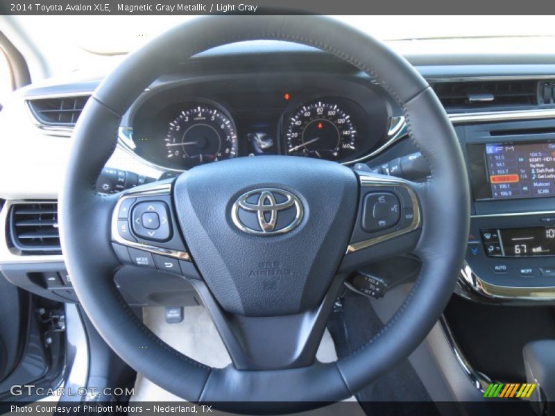 Magnetic Gray Metallic / Light Gray 2014 Toyota Avalon XLE