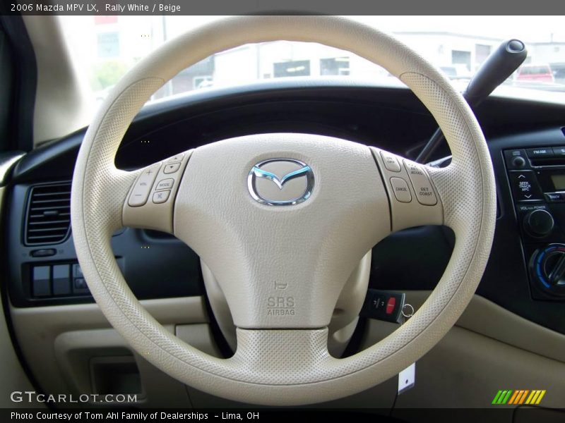 Rally White / Beige 2006 Mazda MPV LX