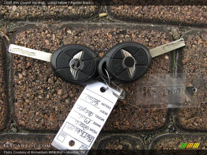 Liquid Yellow / Panther Black 2006 Mini Cooper Hardtop