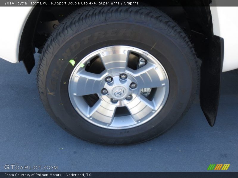  2014 Tacoma V6 TRD Sport Double Cab 4x4 Wheel