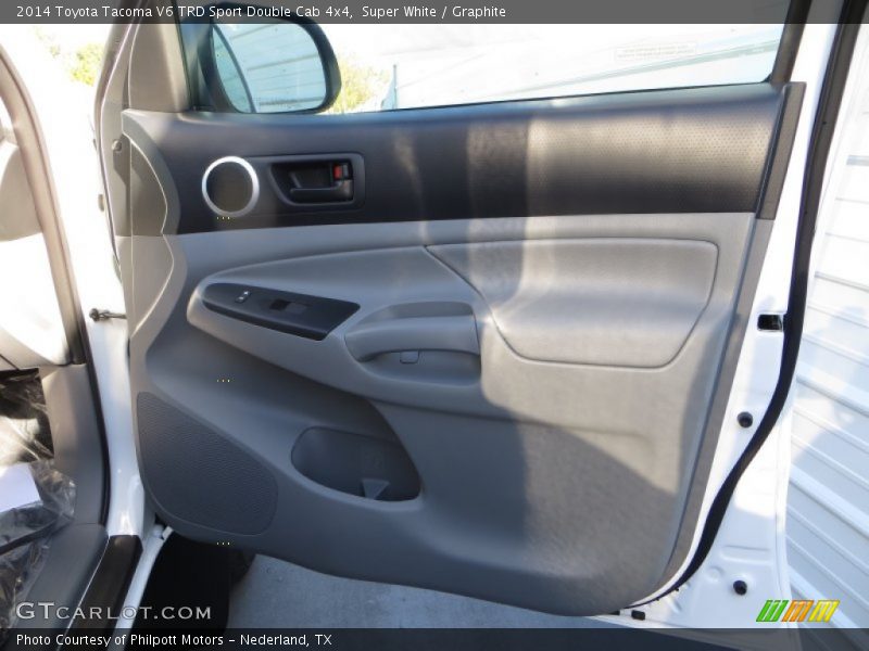Door Panel of 2014 Tacoma V6 TRD Sport Double Cab 4x4