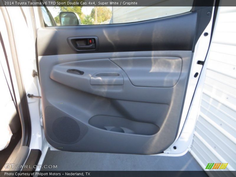 Door Panel of 2014 Tacoma V6 TRD Sport Double Cab 4x4