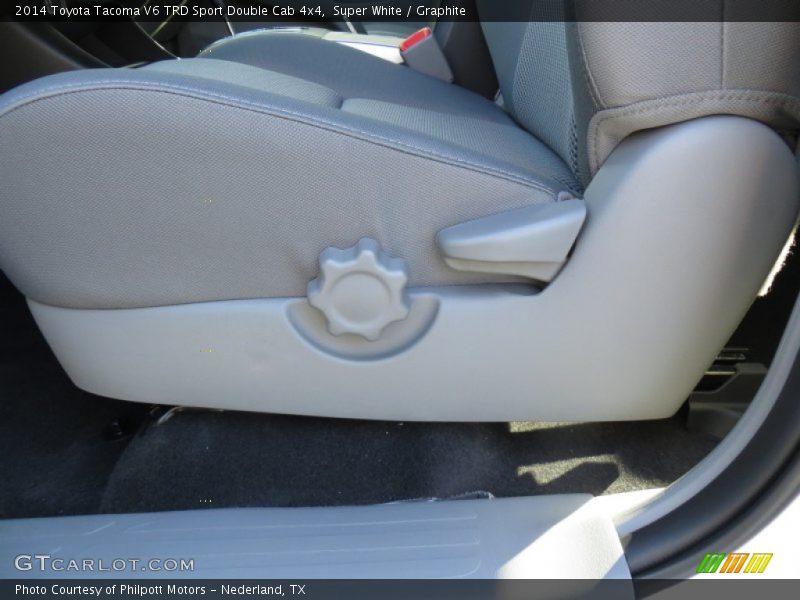 Front Seat of 2014 Tacoma V6 TRD Sport Double Cab 4x4