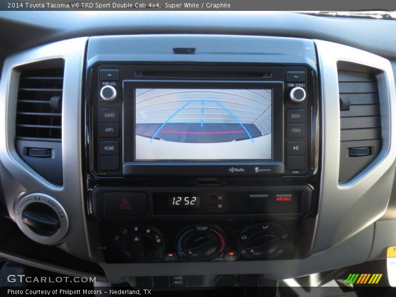 Controls of 2014 Tacoma V6 TRD Sport Double Cab 4x4