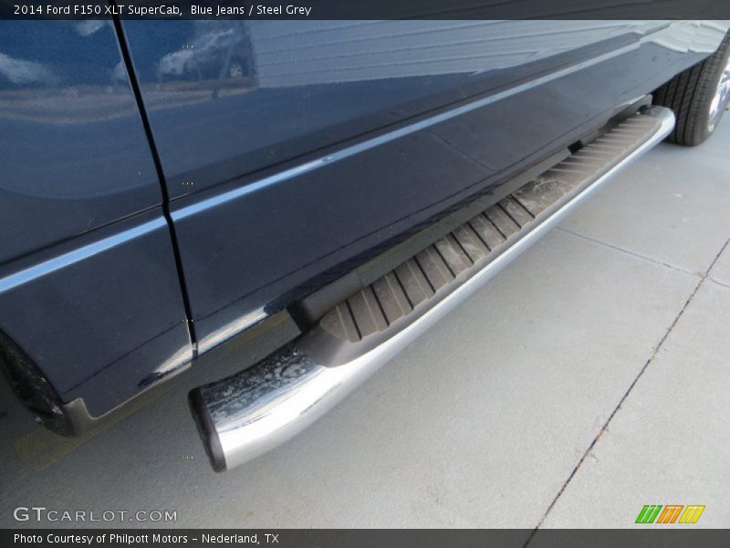 Blue Jeans / Steel Grey 2014 Ford F150 XLT SuperCab