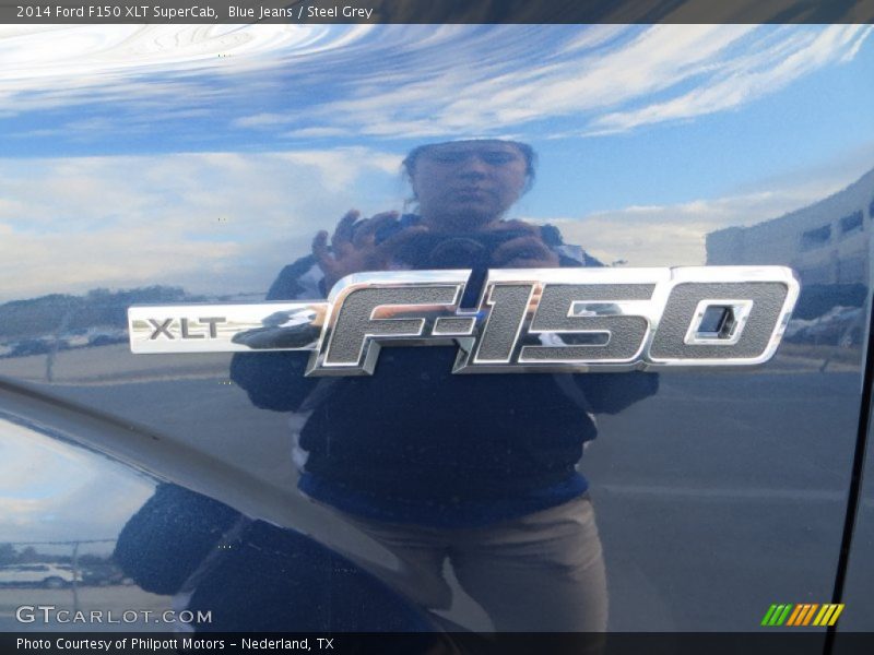 Blue Jeans / Steel Grey 2014 Ford F150 XLT SuperCab