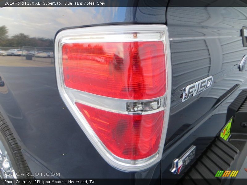 Blue Jeans / Steel Grey 2014 Ford F150 XLT SuperCab