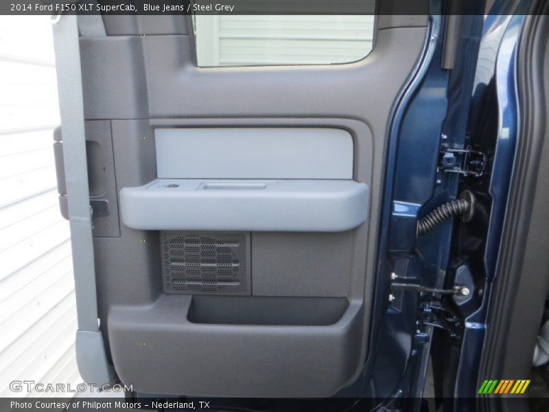 Blue Jeans / Steel Grey 2014 Ford F150 XLT SuperCab