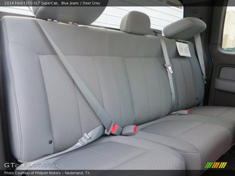 Blue Jeans / Steel Grey 2014 Ford F150 XLT SuperCab