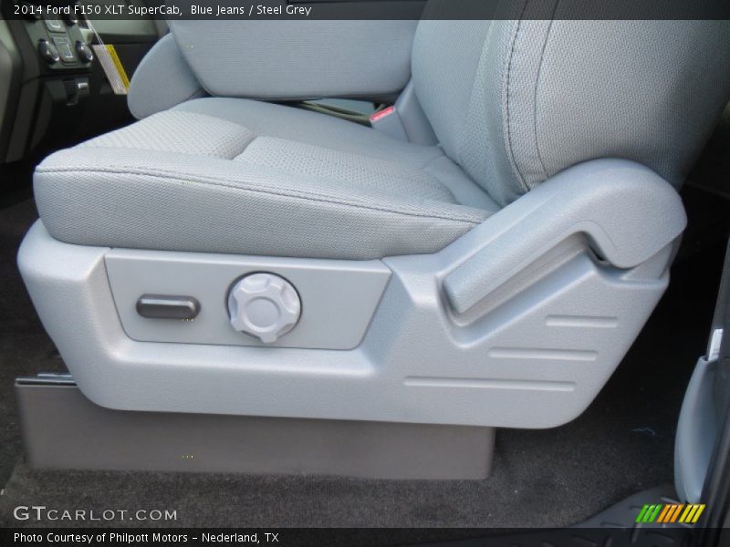 Blue Jeans / Steel Grey 2014 Ford F150 XLT SuperCab