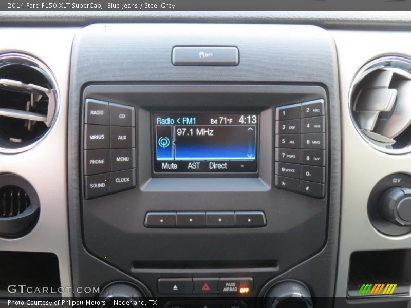 Blue Jeans / Steel Grey 2014 Ford F150 XLT SuperCab