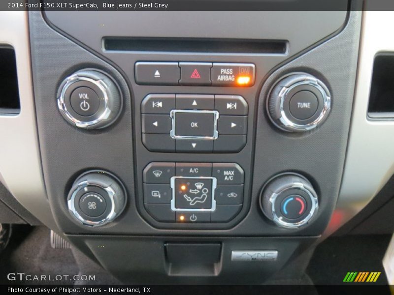 Blue Jeans / Steel Grey 2014 Ford F150 XLT SuperCab