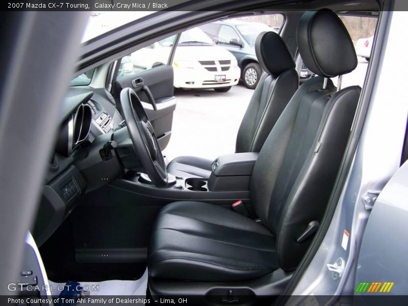 Galaxy Gray Mica / Black 2007 Mazda CX-7 Touring